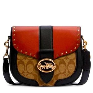 Coach Georgie Saddle Bag